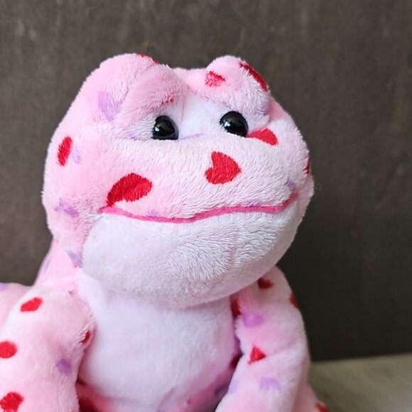 Webkinz Pink Love Frog HM144 Plush - Picture 2 of 6